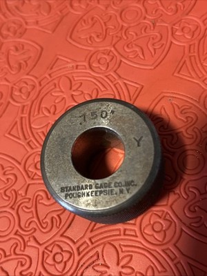 Standard Gage .750  Class Y Plain Smooth Bore RING GAGE  (F38)