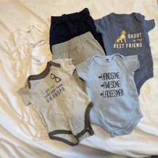 Infant Baby Clothing Set 3-6 Months Unisex Multicolor 8-Piece