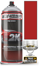 2K Direct Gloss Paint RAL Colours Aerosol Spray Touch Up Metal Wood Plastic PVC