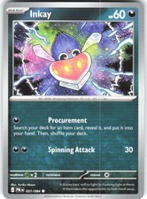 Inkay 051/084 Pitch Black ME05 NM Pokemon Card TCG