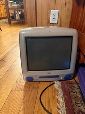 Apple iMac G3 M5521 Indigo 500 MHz 768 MB 20 GB HDD OS X Tested Working