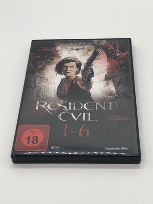 DVD Film, Resident Evil 1 - 6, Milla Jovovich