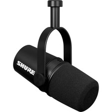 Shure MV7X Dynamic Podcast Microphone - Black