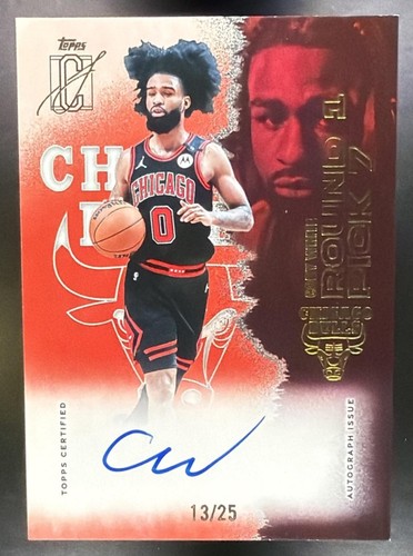 2025 Topps Signature Coby White Red Lava (RAW)