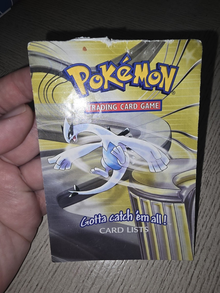 ポケモンカードゲーム neo genesis 未開封パック　イタリア語版 ポケモンカードneo genesis 未開封パック イタリア語版 Complete