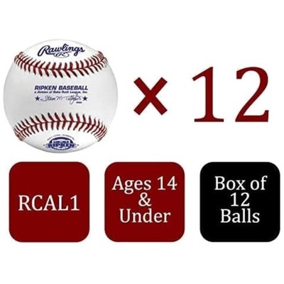 Rawlings Cal Ripken Baseballs - Stitched Leather, Dozen