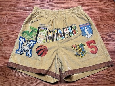 Bode senior corduroy rugby shorts size s/m