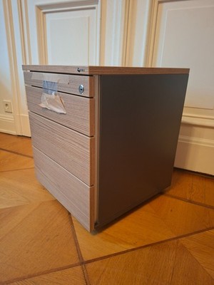Rollcontainer Ensley von OKA/ klassisches Büromöbel/ Abschließbar/ Neu!