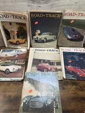 Vintage Road & Track Magazine Lot 1956-1957 Alfa Romeo Ferrari MG Racing