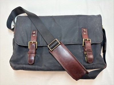 ONA Union Street Camera Laptop Messenger Bag Waxed Canvas