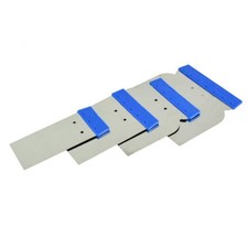 Metal Body Filler Scraper Stainless Steel Spreaders Set 4pcs 5080100120...