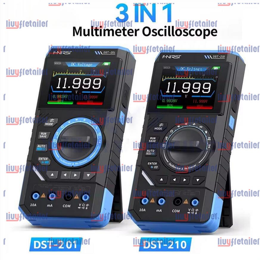 1x FNIRSI DST-210 DST-201 3 in1 Digital Oscilloscope Multimeter