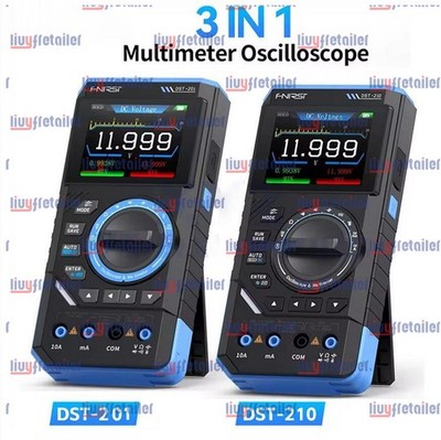 1x FNIRSI DST-210 DST-201 3 in1 Digital Oscilloscope Multimeter