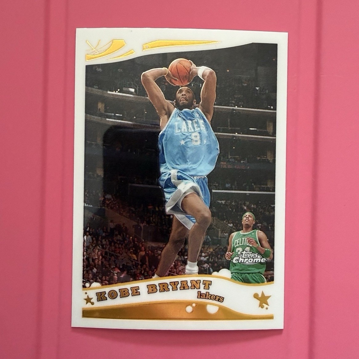 Topps 2005-06 Chrome Kobe Bryant #40 Los Angeles Lakers NBA Basketball Card