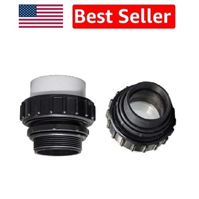 Durable 2'' Hi-Temp PVC Union - 2 Pack for Secure Pool Plumbing Connections