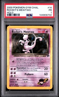 Rocket's Mewtwo 14/132 Gym Challenge Holo for sale online | eBay