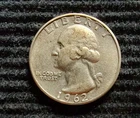 1962-D George Washington Quarter - 90% Silver