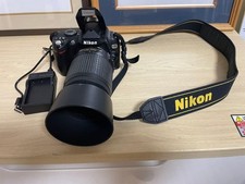 Nikon Digital DSLR Camera with AF-S NIKKOR 55-200mm Lens Tested Condition
