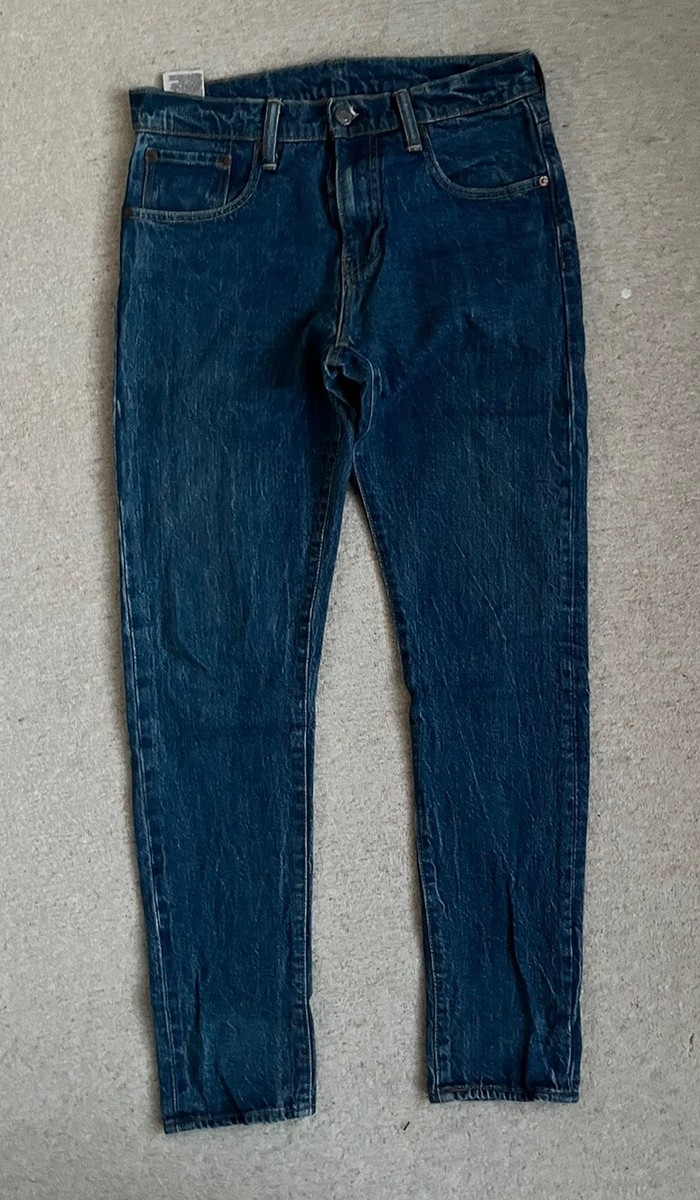 LEVIS 520 JEANS Mens W 28 L 32 vintage blue denim red tab slim fit