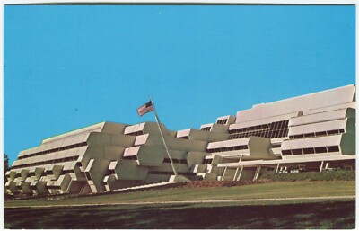 LABS OF BURROUGHS WELLCOME CO, PHARMAZEUTISCH, NORTH CAROLINA - USA Postkarte