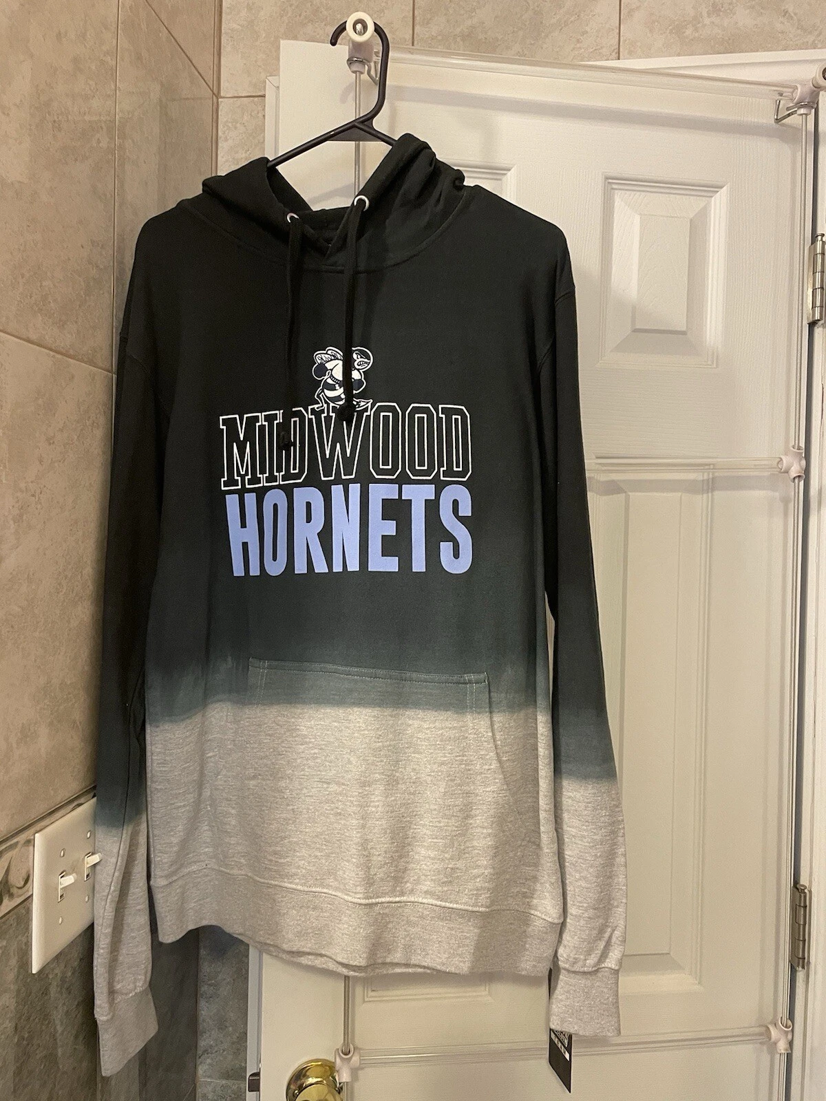 Midwood High School Hornets Ombre Sweatshirt Hoodie Medium BNWT Brooklyn NY