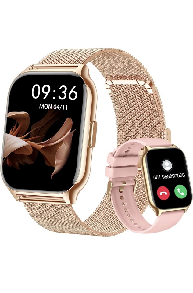 ZOSKVEE Montre Connectée Femme Homme avec Appel Bluetooth, - Photo 4/4