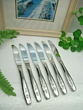 6   Oneida Ltd. Rogers    MAYBROOK   Stainless Steel  Dinner Knives