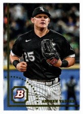 Andrew Vaughn 2022 Bowman Heritage Photo Variation SP Chicago White Sox