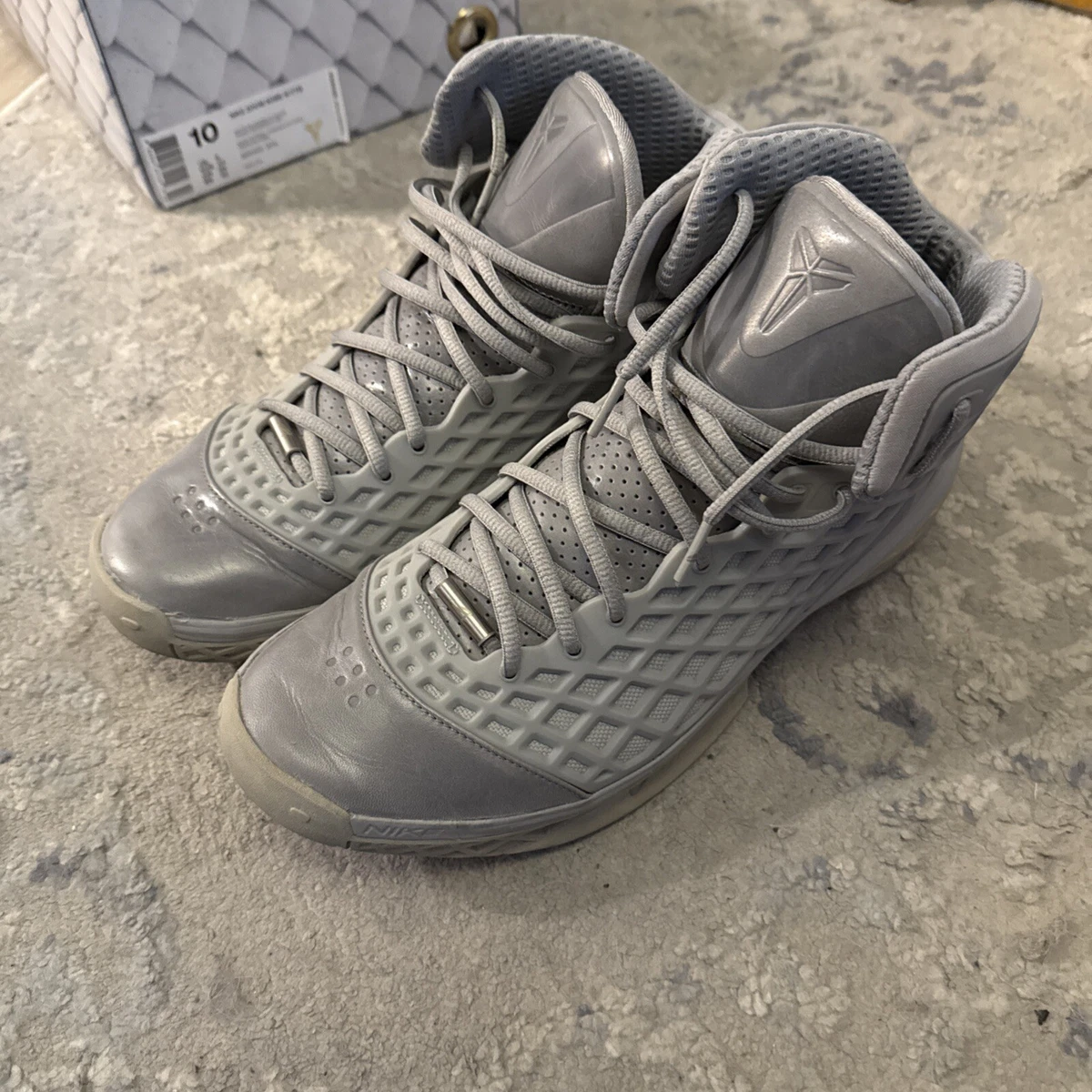 Size 11 - Nike Zoom Kobe 3 FTB 2016 Nike Zoom Kobe 3 FTB Matte Silver/Matte Silver 869453-004  main image 4
