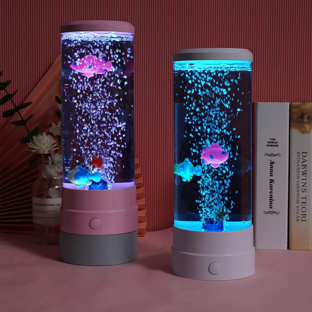 Bubbling night light deals