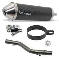 EndschalldäMpfer LeoVince X-FIGHT Mit Zulassung FüR Beta RR 50 Enduro / Motard