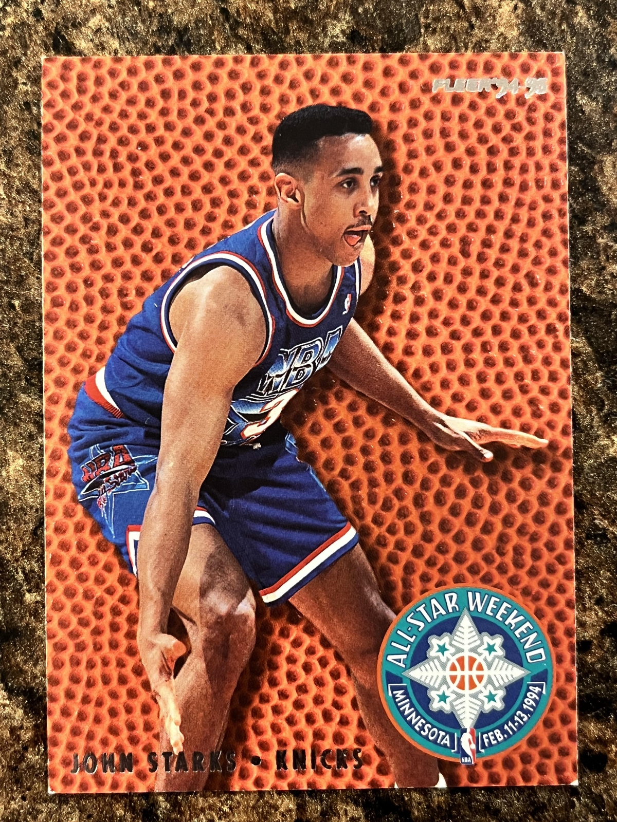 John Starks 1994-95 Fleer All-Stars #12