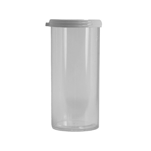 12 Dram (1.50 oz.) Clear Polystyrene Plastic Vials with Snap Caps - Picture 3 of 10