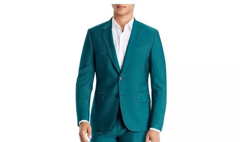 $795 Paul Smith Men's Green Soho Wool Mohair Extra Slim Fit $795 Paul Smith Men's Green Soho Wool Mohair Extra Slim Fit