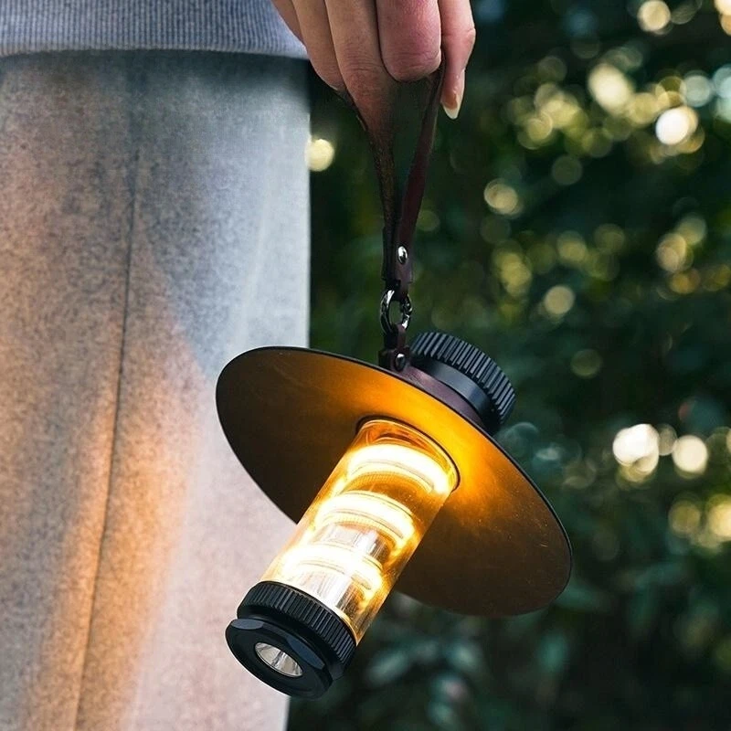 Luz Camping Retro LED 3en1 Linterna Difusor 3000K/6500K IP54 Recargable - Imagen 3 de 4