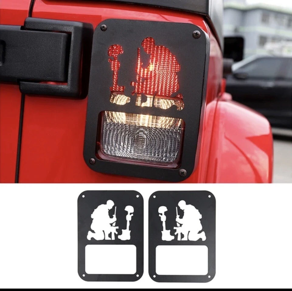 2016 jeep wrangler tail light covers outlet