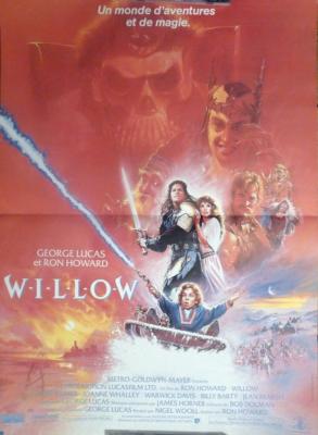 WILLOW - HOWARD / LUCAS / KILMER / FANTASY - ORIGINAL FRANZÖSISCHES FILMPLAKAT