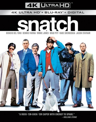 SNATCH NEW 4K ULTRA HD BLU-RAY