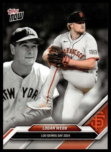 2024 Topps Now LGD-28 Logan Webb