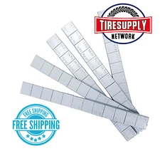 Plombco Value Line Precut Steel Tape Weight 1/4 oz (48 Strips/576pcs) QUARTER OZ