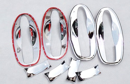 Chrome Door Handle Covers For Nissan Rogue 2014-2019 - Set Of 8 Exterior Covers