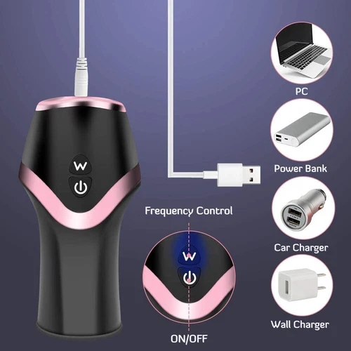 2024 Updated Electric Penis Pump Rechargerable for Male Penis Enlarger ED Gift - Picture 6 of 7