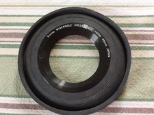 Vivitar Wide Angle COLLAPSIBLE LENS HOOD 49mm screw on Made in JAPAN vintage