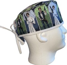 Star Wars Han  Lea Glass Scrub Hat Chemo Cap