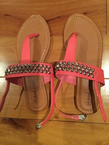 pink crush sandals