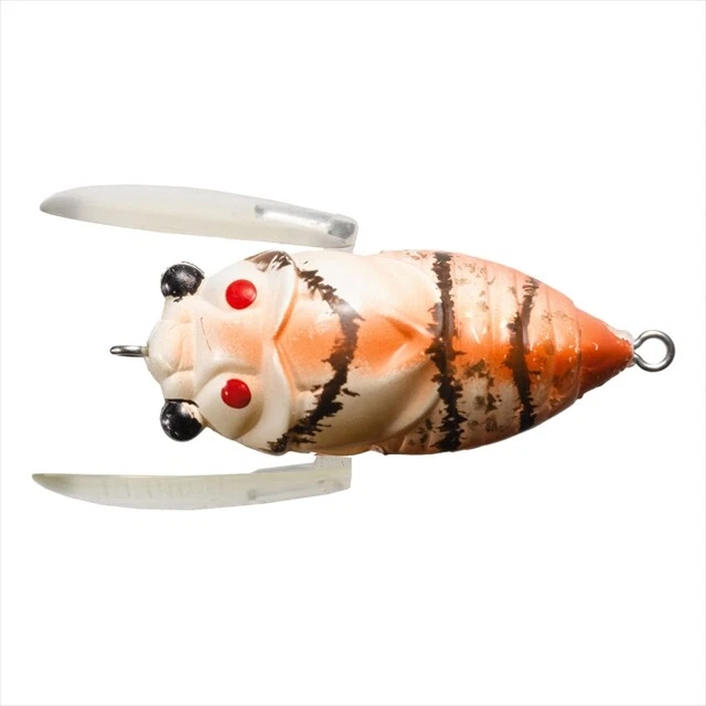 TIEMCO TM T. Trucha Cicada IITTC-B-128Blanco Mymy Bass señuelo de pesca de Japón Foto 2 de 3