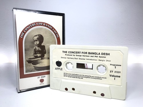 George Harrison CONCERT FOR BANGLADESH Cassettes ZT31231/2 **1ST ISSUE 1972** - Picture 7 of 16