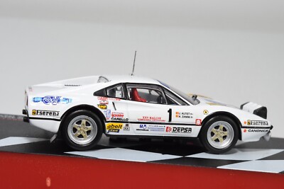 Altaya 1/43 - Ferrari 308 GTB - Rallye Vesco Navarro 1984 - Miniature Occasion