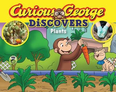 Curious George Discovers Plants: A Delightf- 0544651634, paperback, H A Rey, new