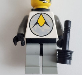 LEGO System Space Exploriens Hovertron MINIFIGURE from Set 6815 Hovercraft Vtg